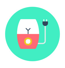 Food Blender Colored Vector Icon