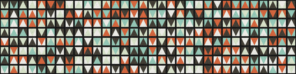 Abstract Geometric Pattern generative computational art illustration