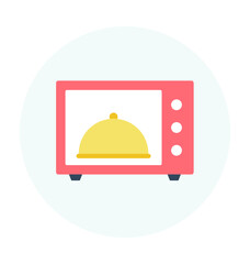 Oven Colored Vector Icon
