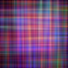 Abstract square multicolored background of blurred vertical and horizontal crossed lines all colors of a rainbow