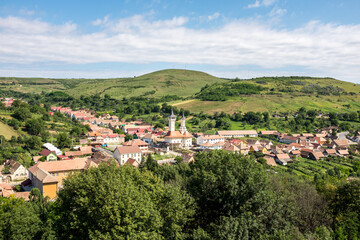 Fototapeta na wymiar Slimnic Village, Romania
