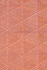 Red tiles roof texture background wall