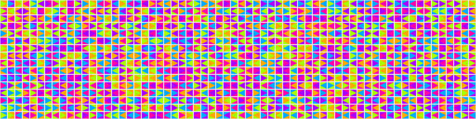 Abstract Geometric Pattern generative computational art illustration