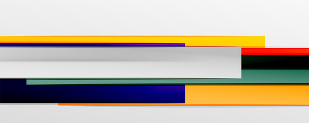 Color abstract lines trendy geometric background for business or technology presentation, internet poster or web brochure cover, wallpaper