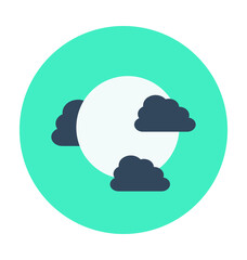 Darkness Colored Vector Icon