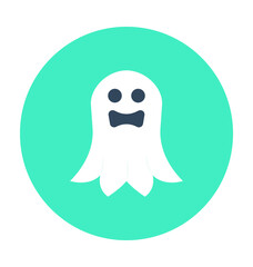 Ghost Colored Vector Icon