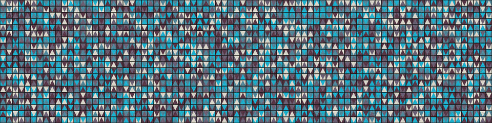 Abstract Geometric Pattern generative computational art illustration