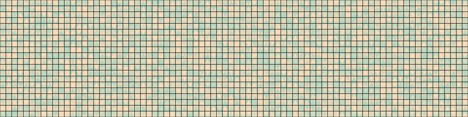 Fototapeta premium Abstract Geometric Pattern generative computational art illustration