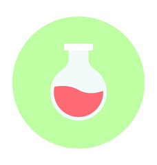 Chemical Colored Vector Icon