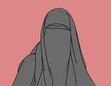Burqa, Covering the Body Shape. BURQA CLOTHING SPECIAL BODY SHAPES USED BY WOMEN OF THE SAMAWI RELIGION, namely, Judaism, Christianity, and Islam. This outfit is mostly black. This image is made relat