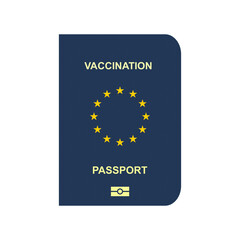 Vaccination passport For people vaccinated or recovered from COVID-19. For work and travel in the European Union. Isolated