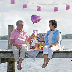 Frühling und Picknick 