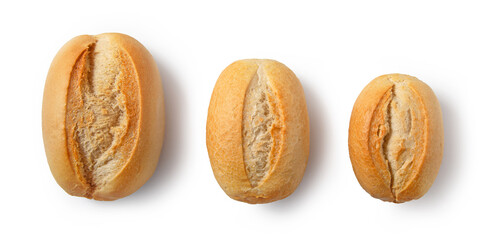 freshly baked bread buns