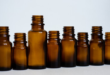 bottles of medicine
