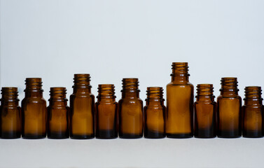 bottles of medicine