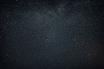 sky in the night with stars planets and comets