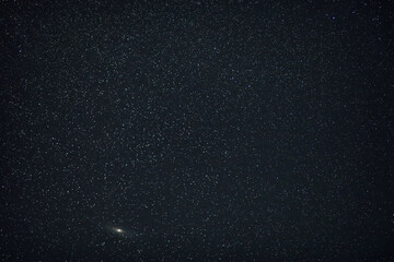 sky in the night with stars planets and comets