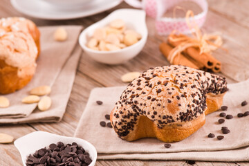 Colomba Italian Easter Dove Bread.