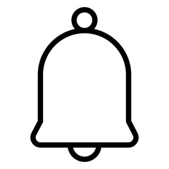 Bell icon design line style