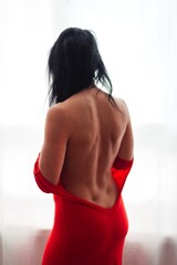 Obraz na płótnie Canvas woman body sexy people model
