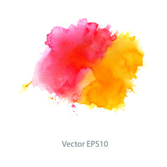 colorful watercolor background. vector background