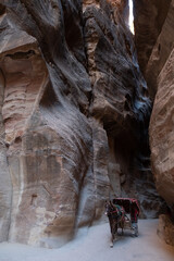 entrance of City of Petra,..