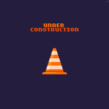 Under Construction Cone