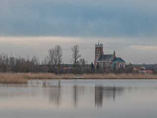 historic church on the water