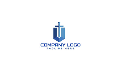 Premium company U logo template