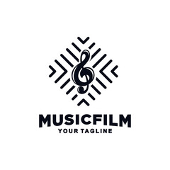Music Logo design Inspiration Idea Concept