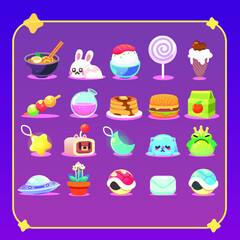 Full Set Item Icon For Children