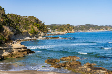 【千葉県】勝浦湾の風景