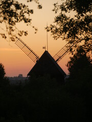 Windmill at evening © Kamil