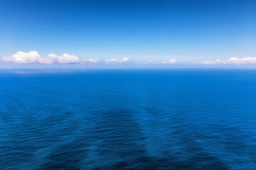 Fototapeta na wymiar Deep Blue Sea of Sicily