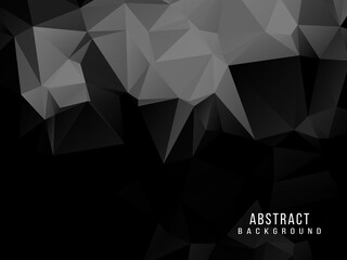Dark geometric black abstract background elegent design pattern