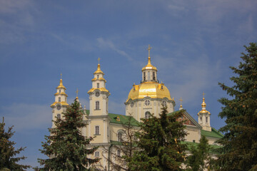 Fototapeta na wymiar Pochaev's Lavra, Famous Christian centre in Ukraine