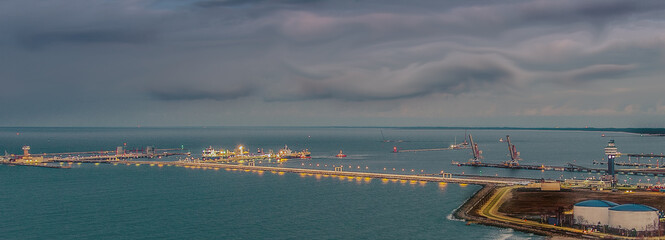 view of the port © Jurand
