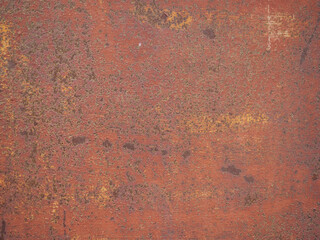 Texture with old rust on metal.