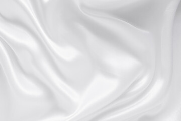 Abstract white fabric texture background