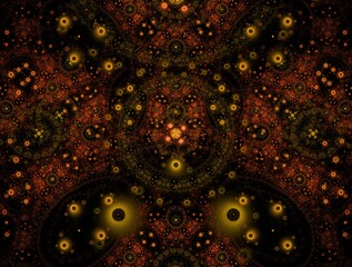 Imaginatory fractal background generated Image