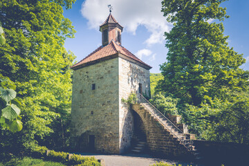 Glockenturm der Burg Schaumburg