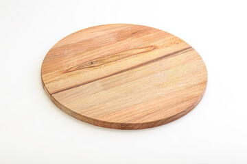 Wooden board for kitchen isolated