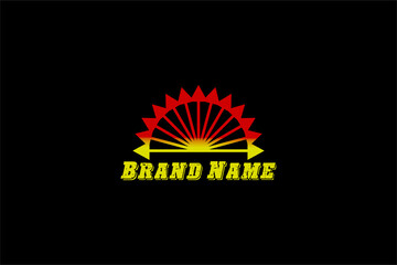 design arrow sun set