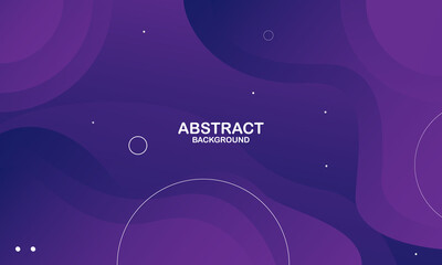 Liquid wave background with purple color background. Fluid wavy shapes. Vector illustration