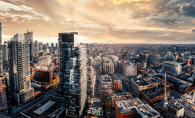 Downtown Toronto buildings 
