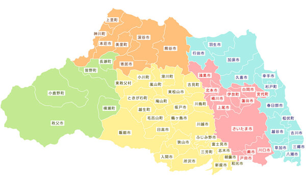 埼玉県全域の画像