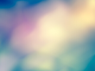 Romantic dreamy background. The mood of joy and lightness 