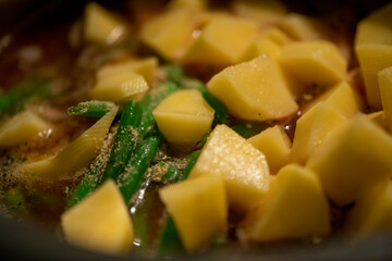 Kartoffel Bohnen Eintopf