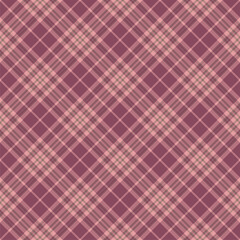 Plaid seamless pattern. Vector background of textile ornament. Flat fabric design.