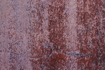 Rust texture Background close-up rusty red metal weathered old surface 